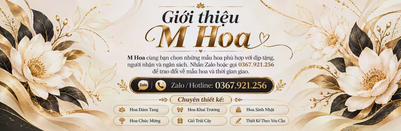 Ảnh bìa Shop hoa tươi Xã Phước Hậu Khánh Hoà - Từ lời nhắn đến món hoa vừa ý